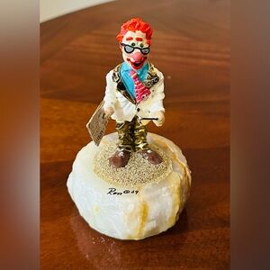 Signed Ron Lee Clown - “The Optometrist” 1989